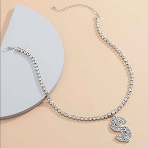 Shein Dollar Sign Necklace